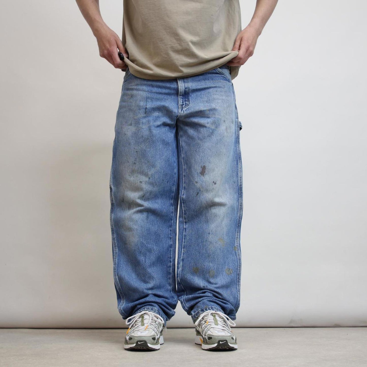 Mens baggy Dickies carpenter jeans W36 L34