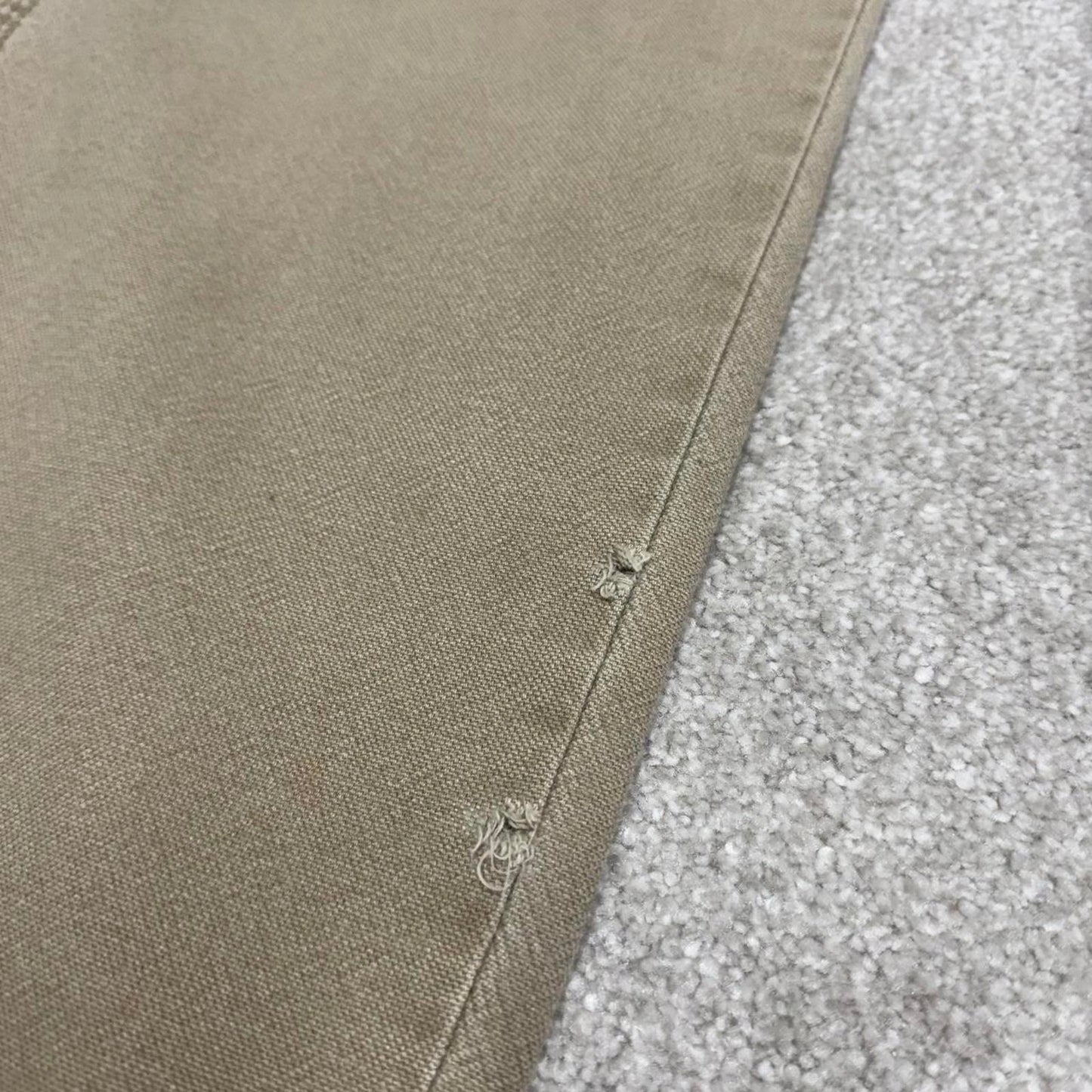 Vintage Wrangler carpenter skate pants W40L34 khaki grey loose workwear cargo jeans