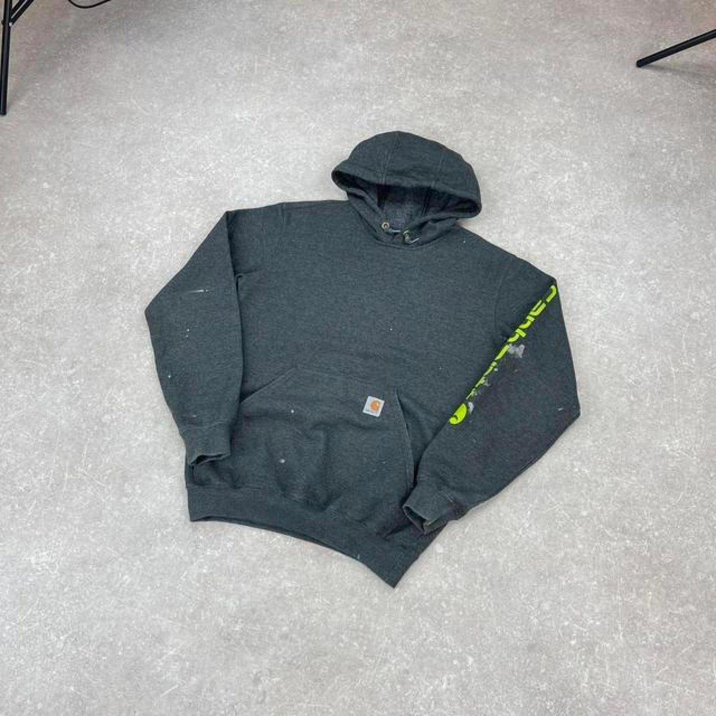 Grey Carhartt hoodie Small