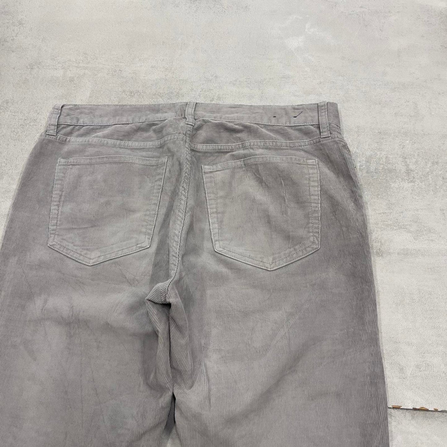 Grey J. Crew Corduroy jeans W32L30 slim flex cord pants