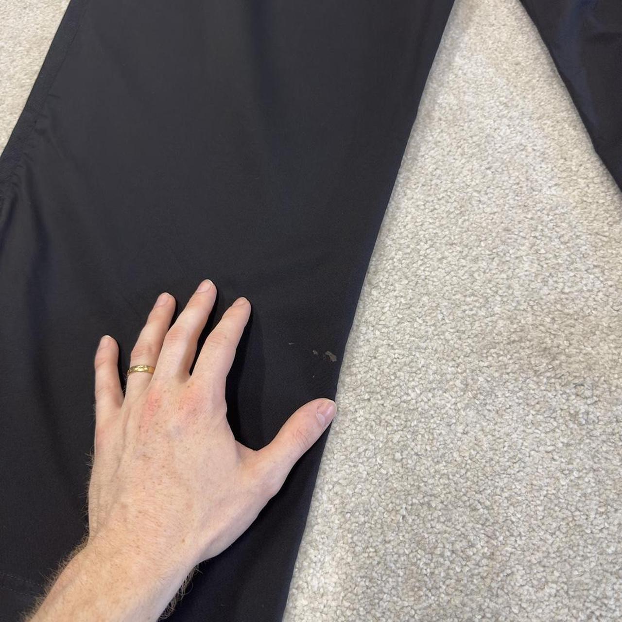FILA baggy tracksuit bottoms wide leg black