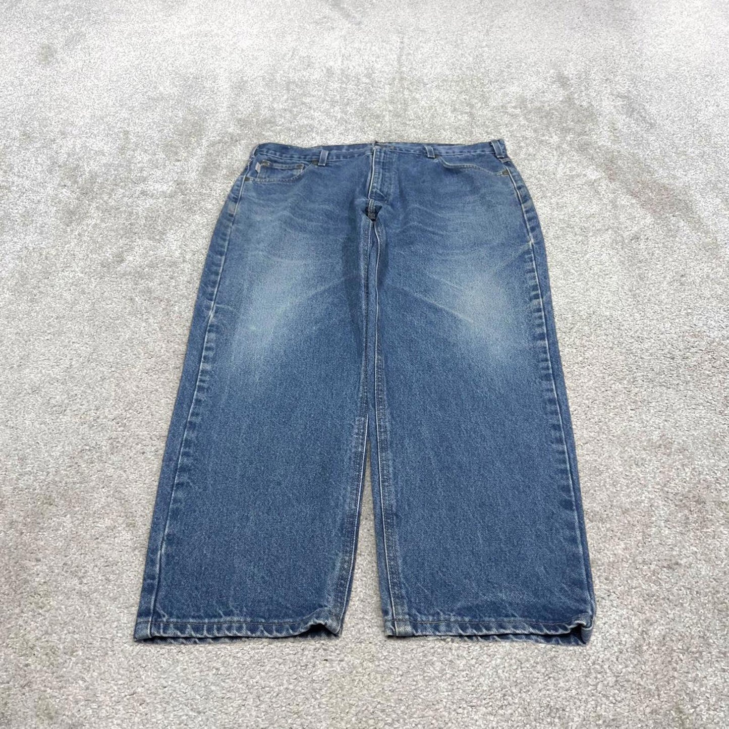 Vintage Carhartt Jeans loose W40L28 blue denim relaxed 90s style skater jeans