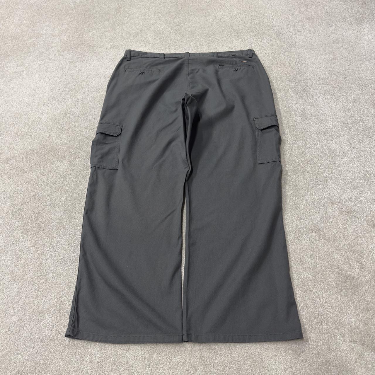 Dickies extra baggy cargo pants y2k grey W44L32 Wide leg skater work pants