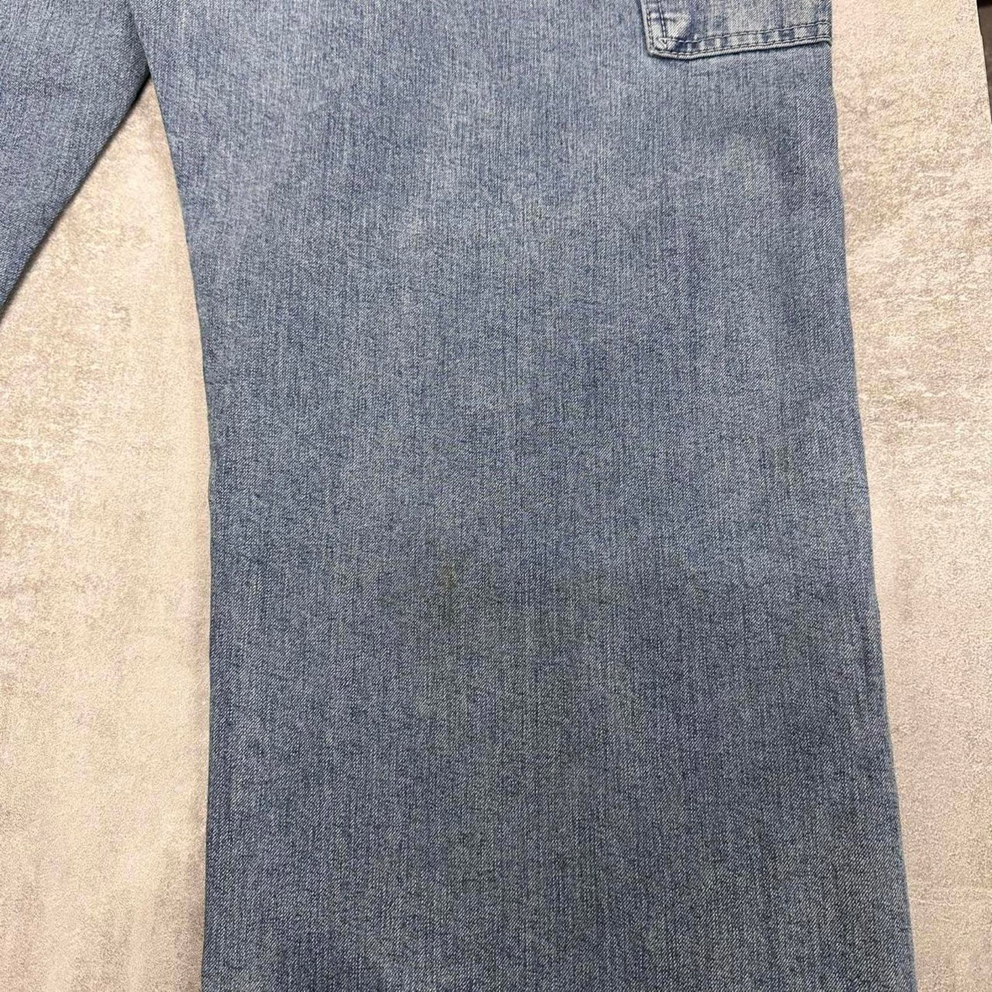 Baggy blue Lee carpenter jeans W38 L30