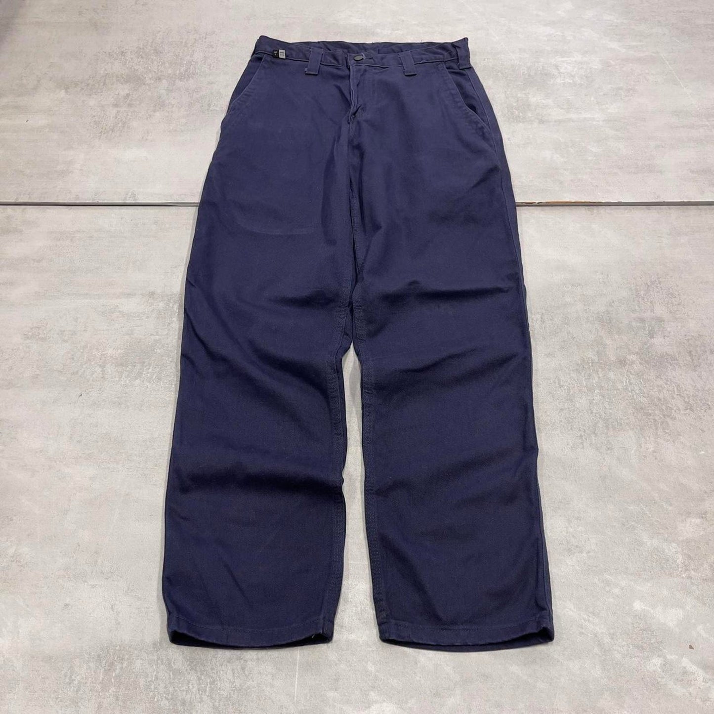 Carhartt FR pants W28 L30 loose navy 90s style skater pants