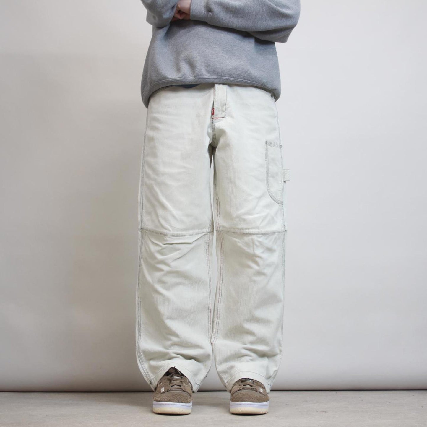 Ecko unltd corduroy carpenter pants W32 L30 Beige loose y2k cord skate trousers