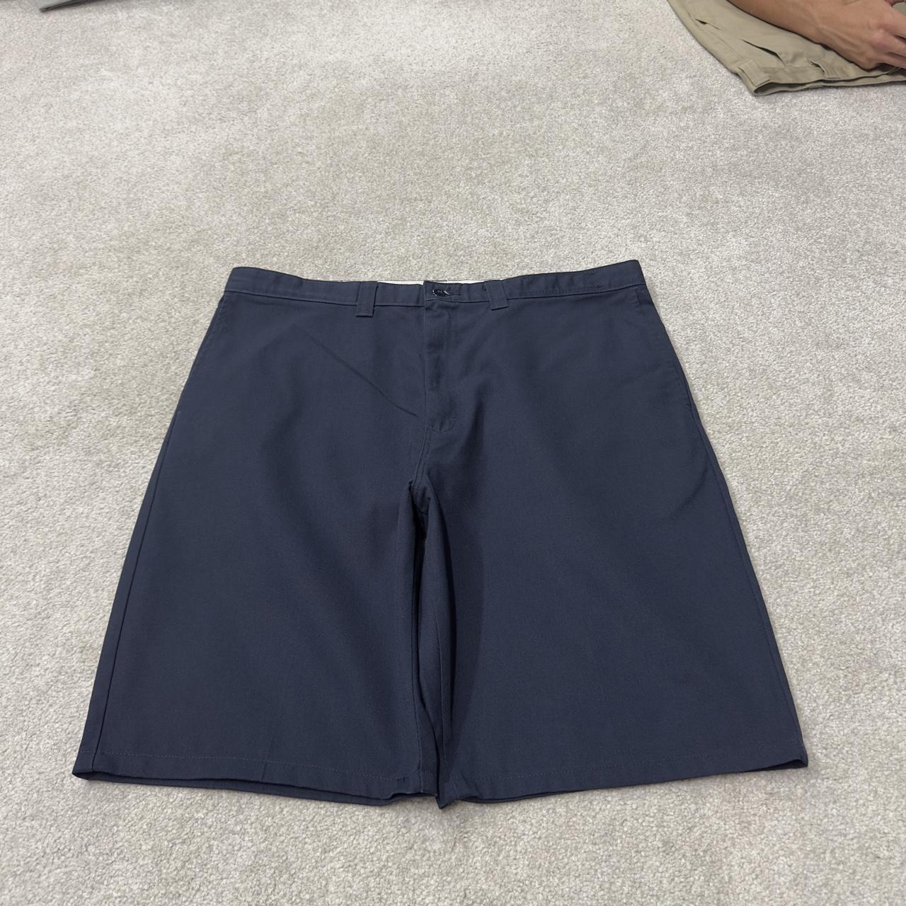 Dickies chino shorts loose leg navy Twill chino loose skater style shorts