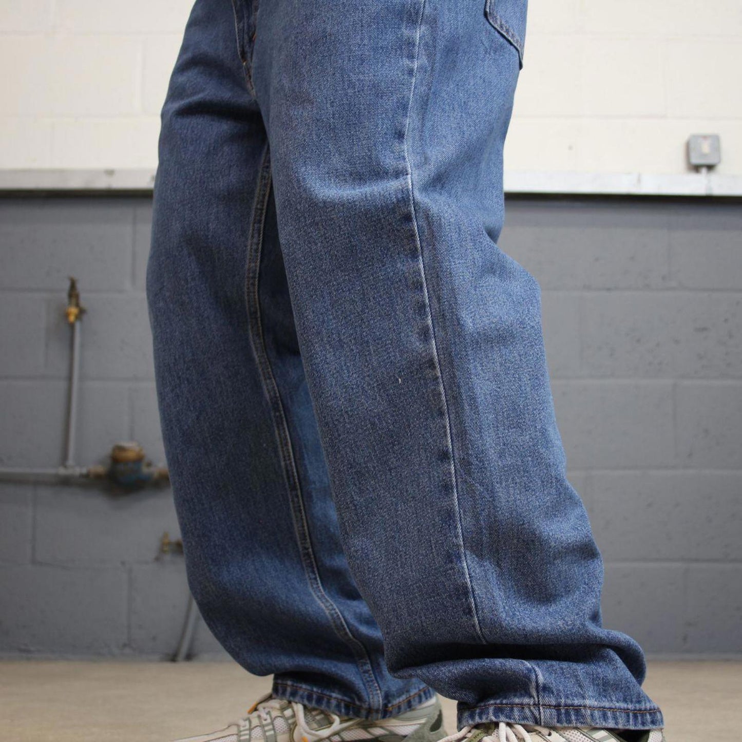 Baggy Levis 550 jeans W38 L29 blue loose 90s relaxed style skater jeans red tab logo