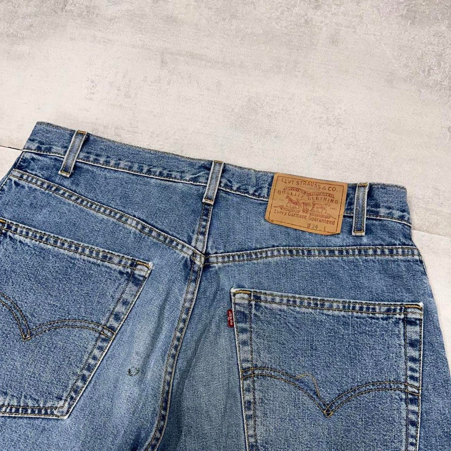 Baggy fit Levis jorts W34