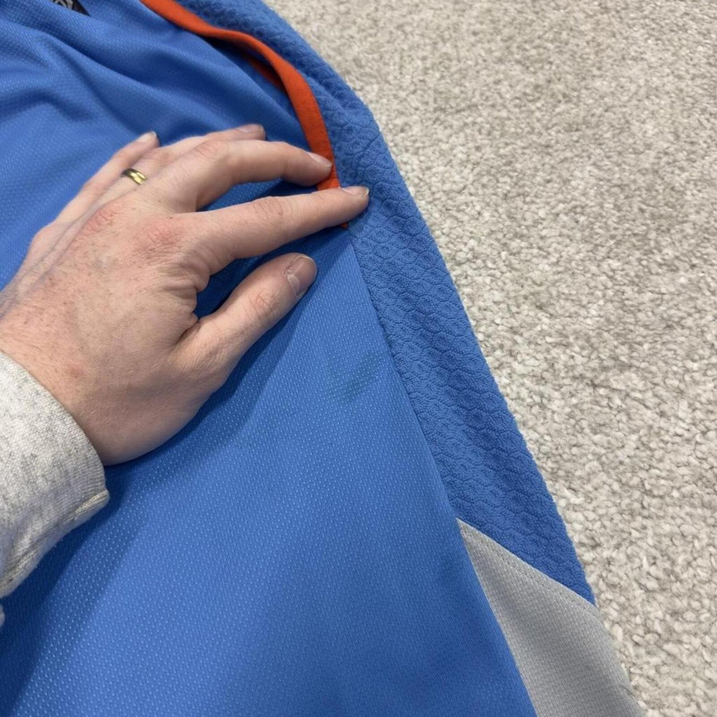 Baggy Nike sports shorts y2k blue Basketball style comfy loose floaty summer gym shorts