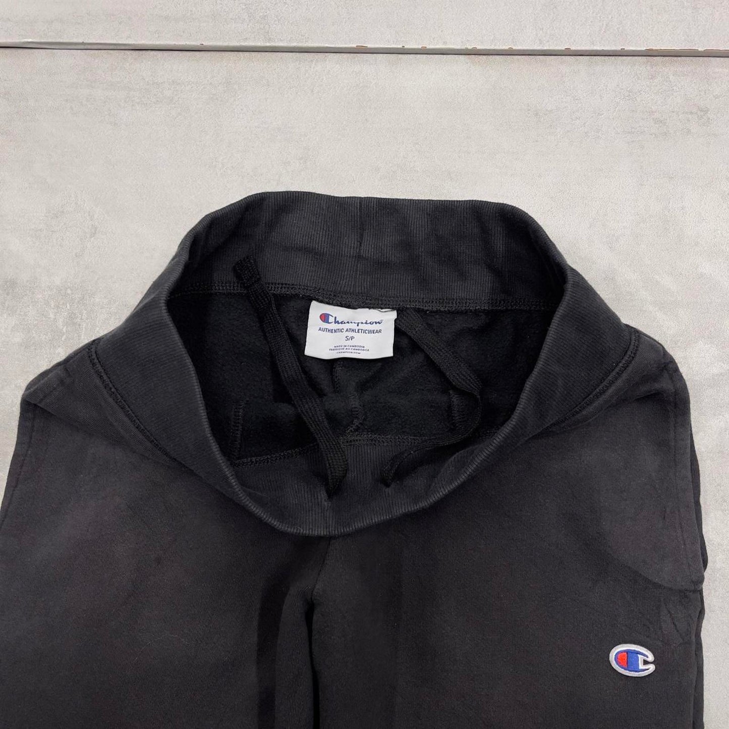 Y2k black Champion joggers S