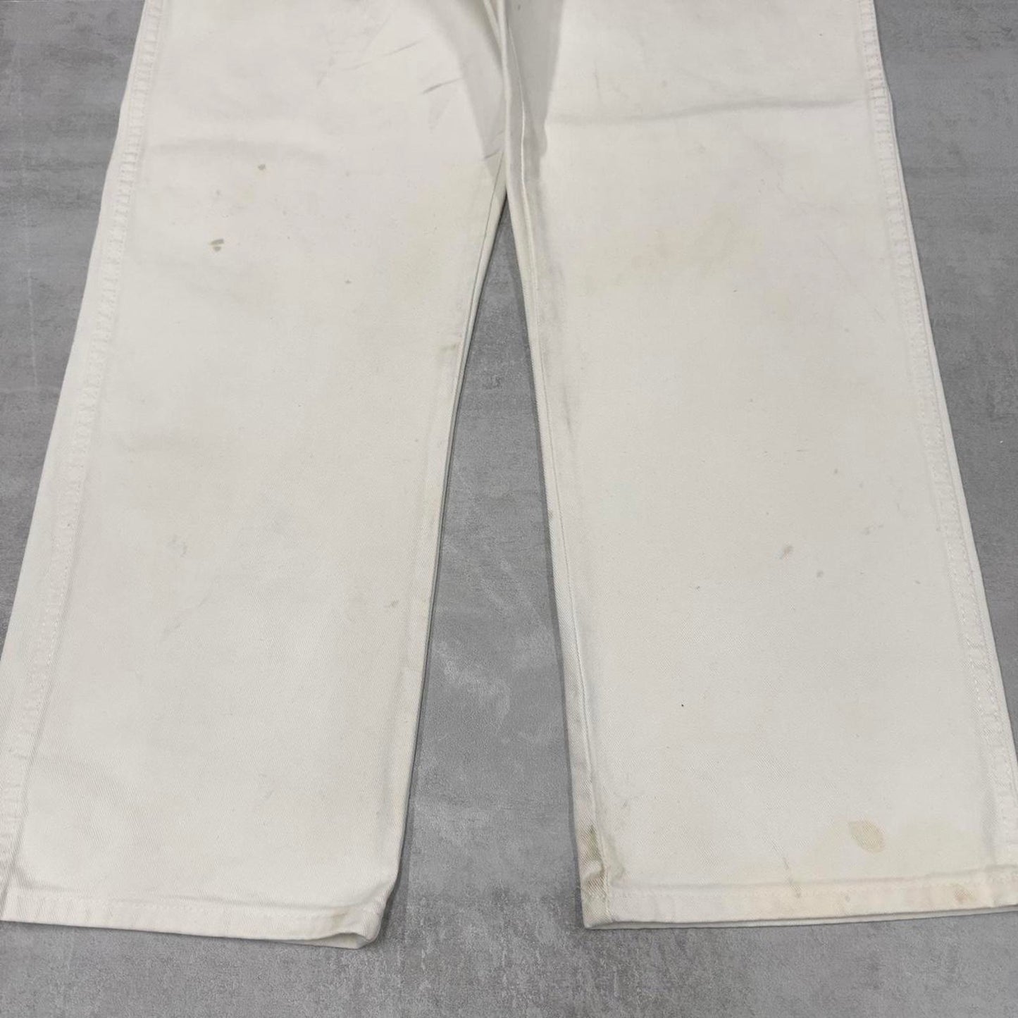 White Dickies jeans W42L32 loose 90s workwear skate style pants