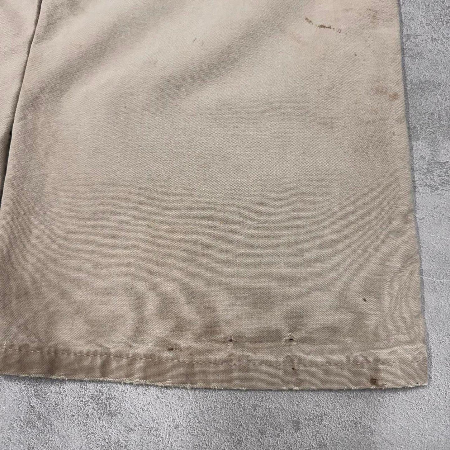 Baggy Carhartt cargo pants W32L31 loose wide leg carpenter tousers beige