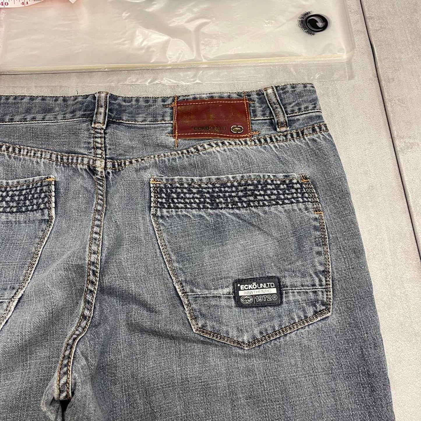 Blue Eckō Unltd jeans W38 L31 denim y2k hip hop jeans