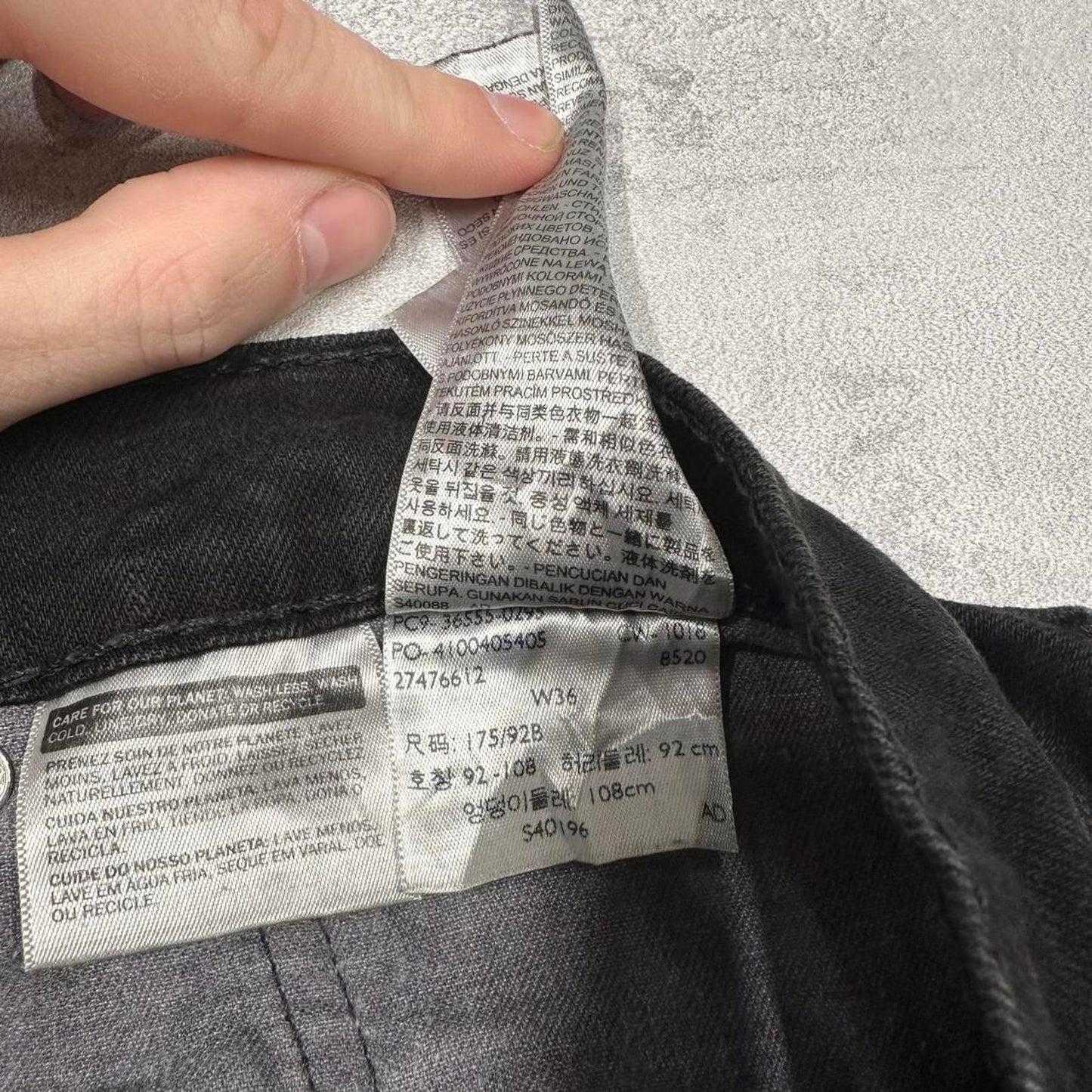 Mens Levi’s 511 Jorts W36
