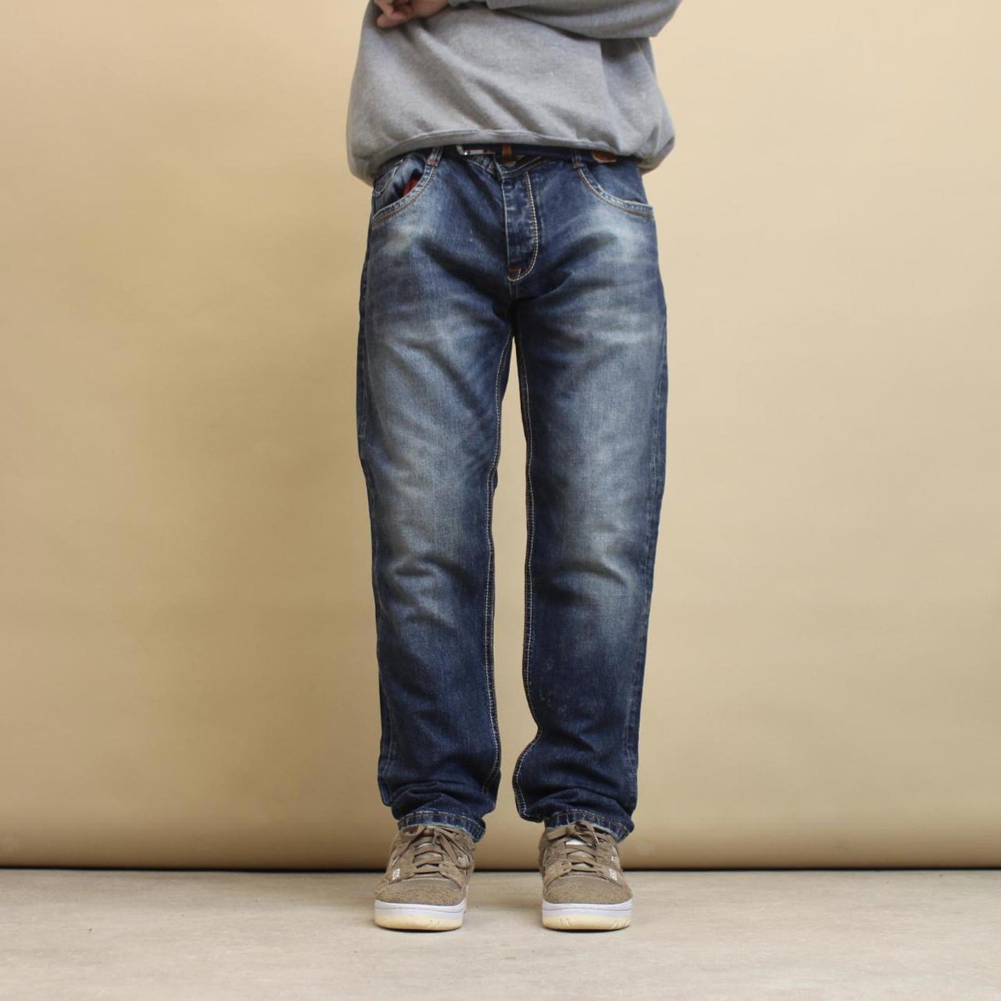 Two Jeans Y2k jeans W38L32 hip hop denim Y2K style jeans