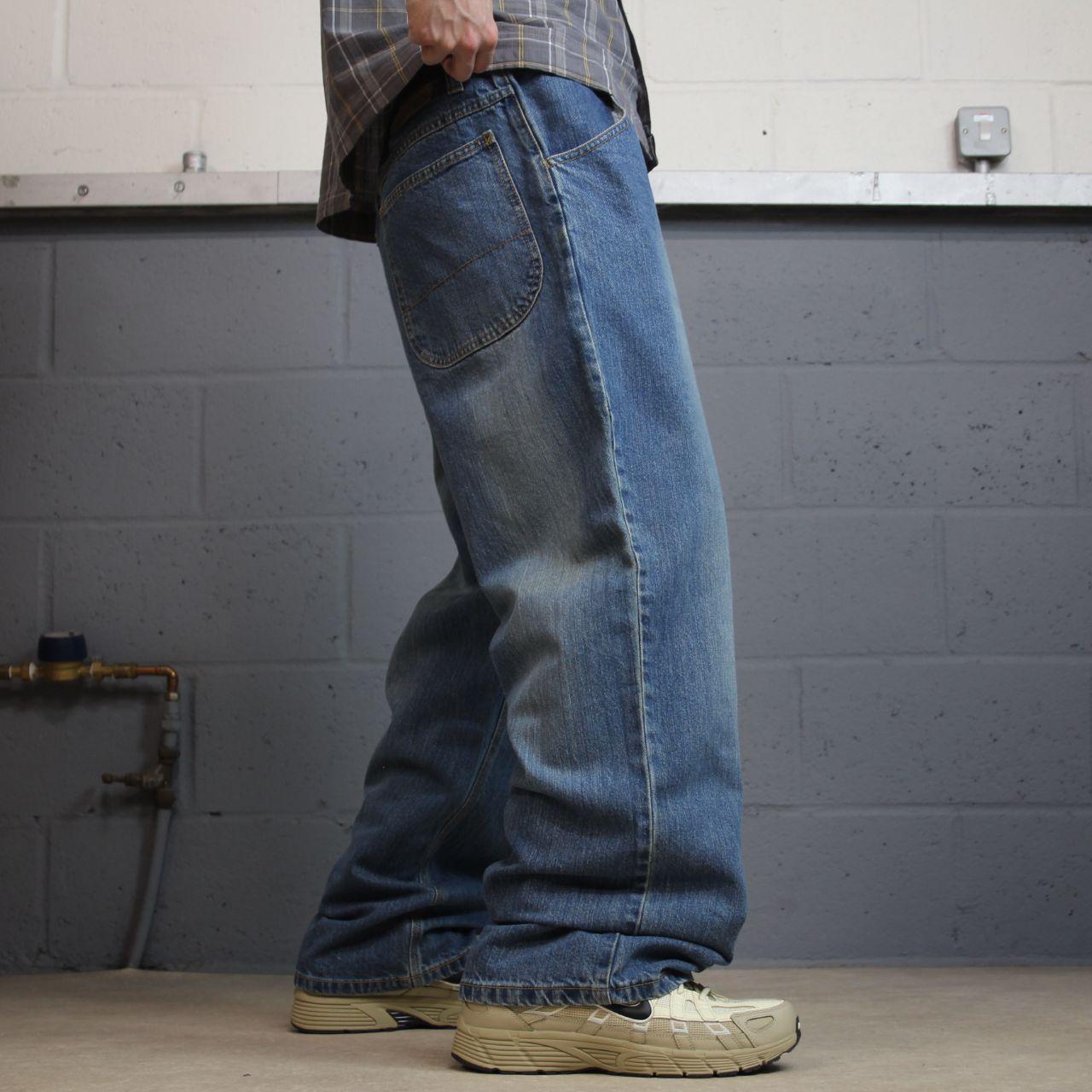 Vintage Steve & Barry’s baggy jeans y2k W36L30 blue Baggy wide leg surf style work pants