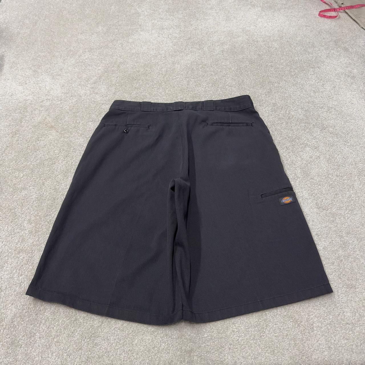 Dickies carpenter chino shorts black Loose long leg skater / surf shorts festival