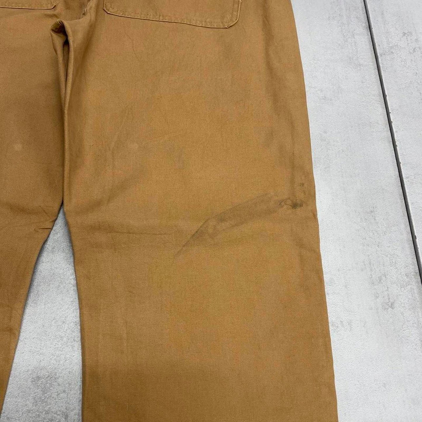 Double knee carpenter jeans W38 L30 loose canvasy skater style cargos