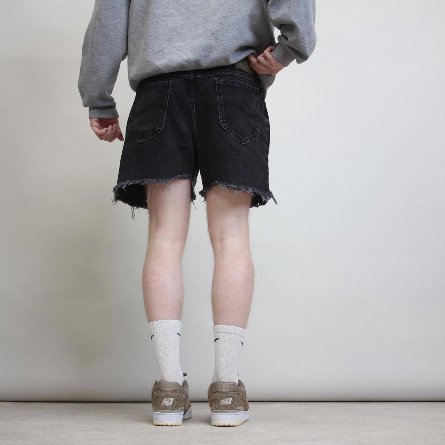 Black Lee cut jorts W34