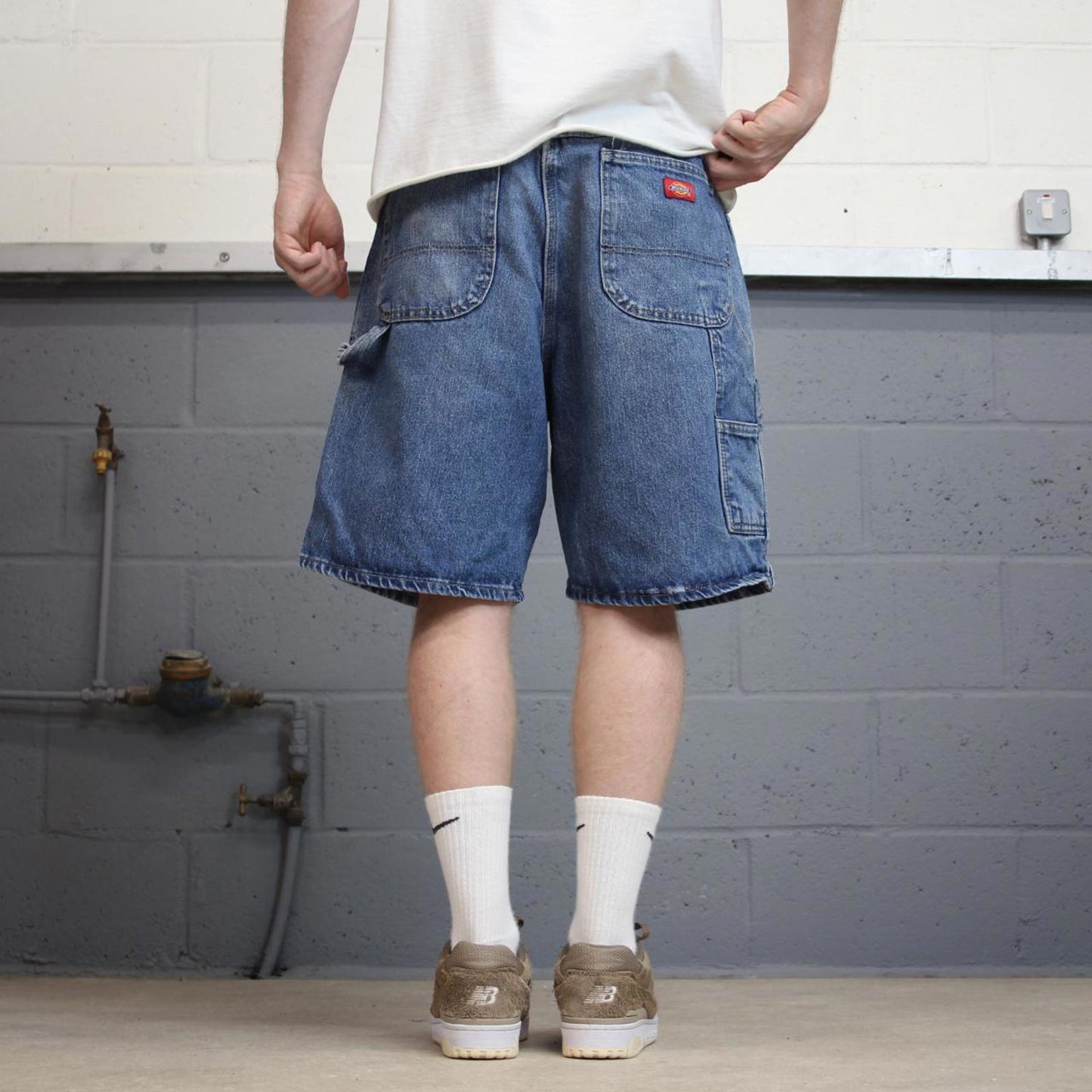 Mens Baggy Dickies carpenter jorts W36