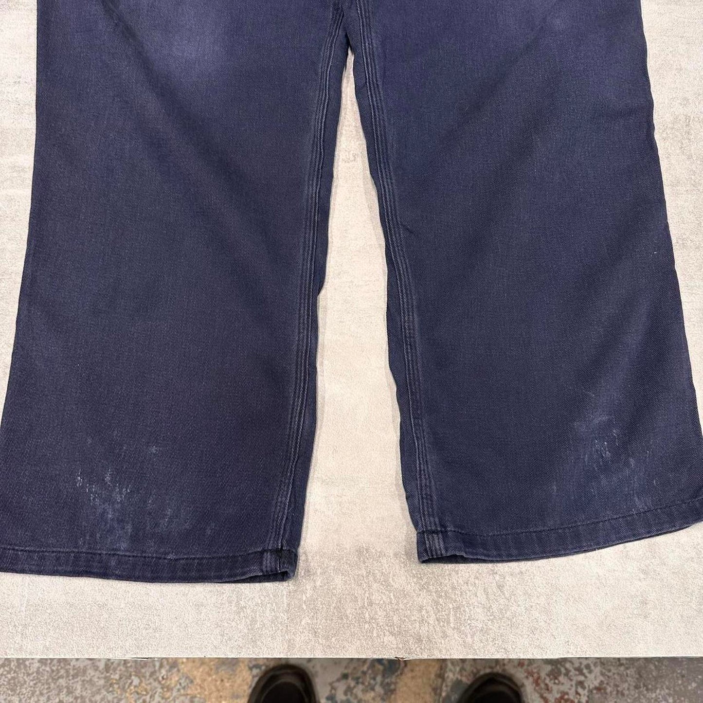 Carhartt FR pants W38L32 Navy loose skate style work pants