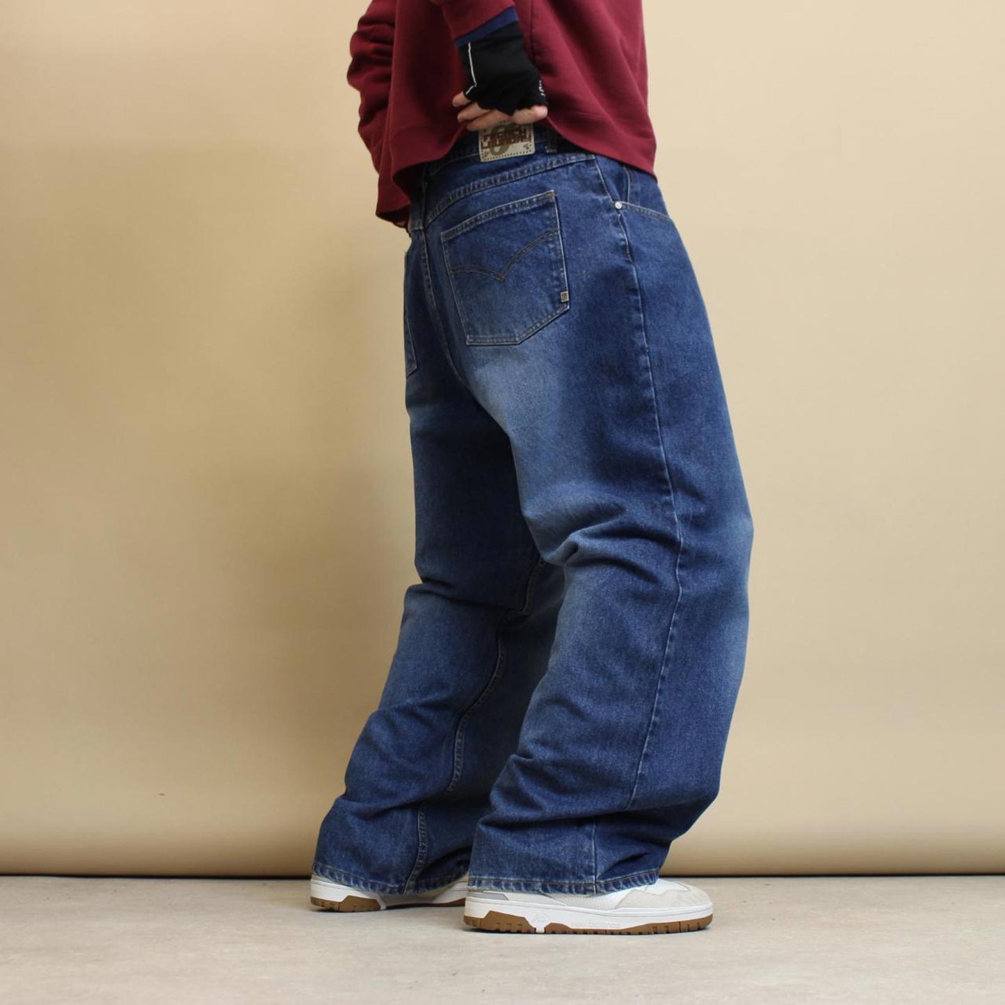 Blue French Laundry baggy jeans size 20 (W38L32)