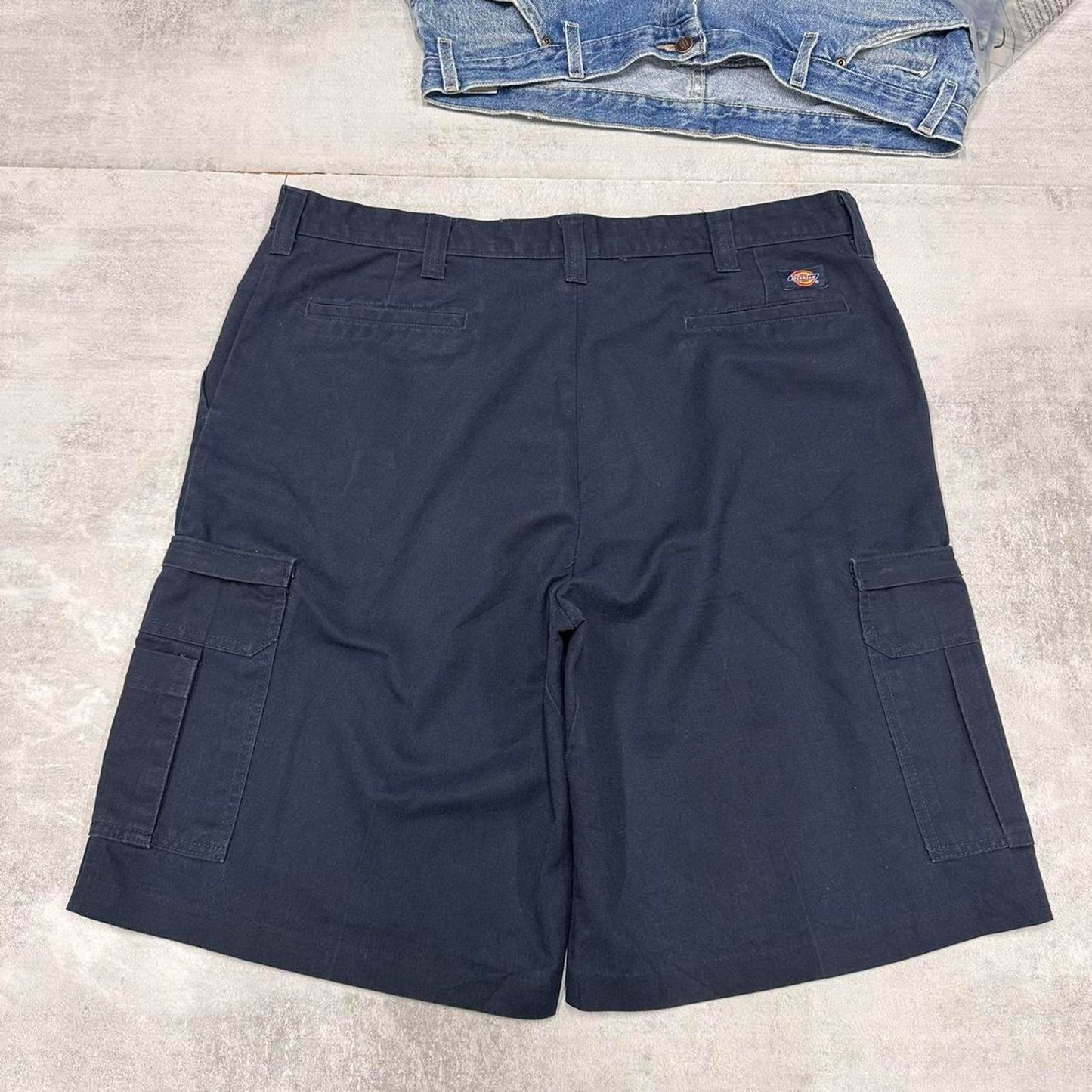 Navy Dickies Cargo shorts W40