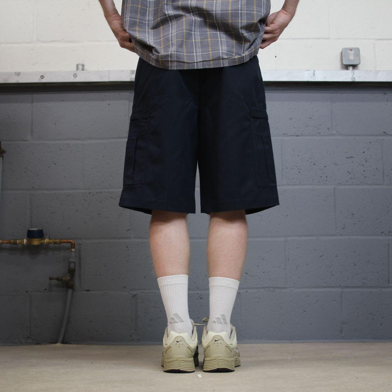 Dickies baggy chino shorts cargo navy Chino style skater shorts wide leg summer