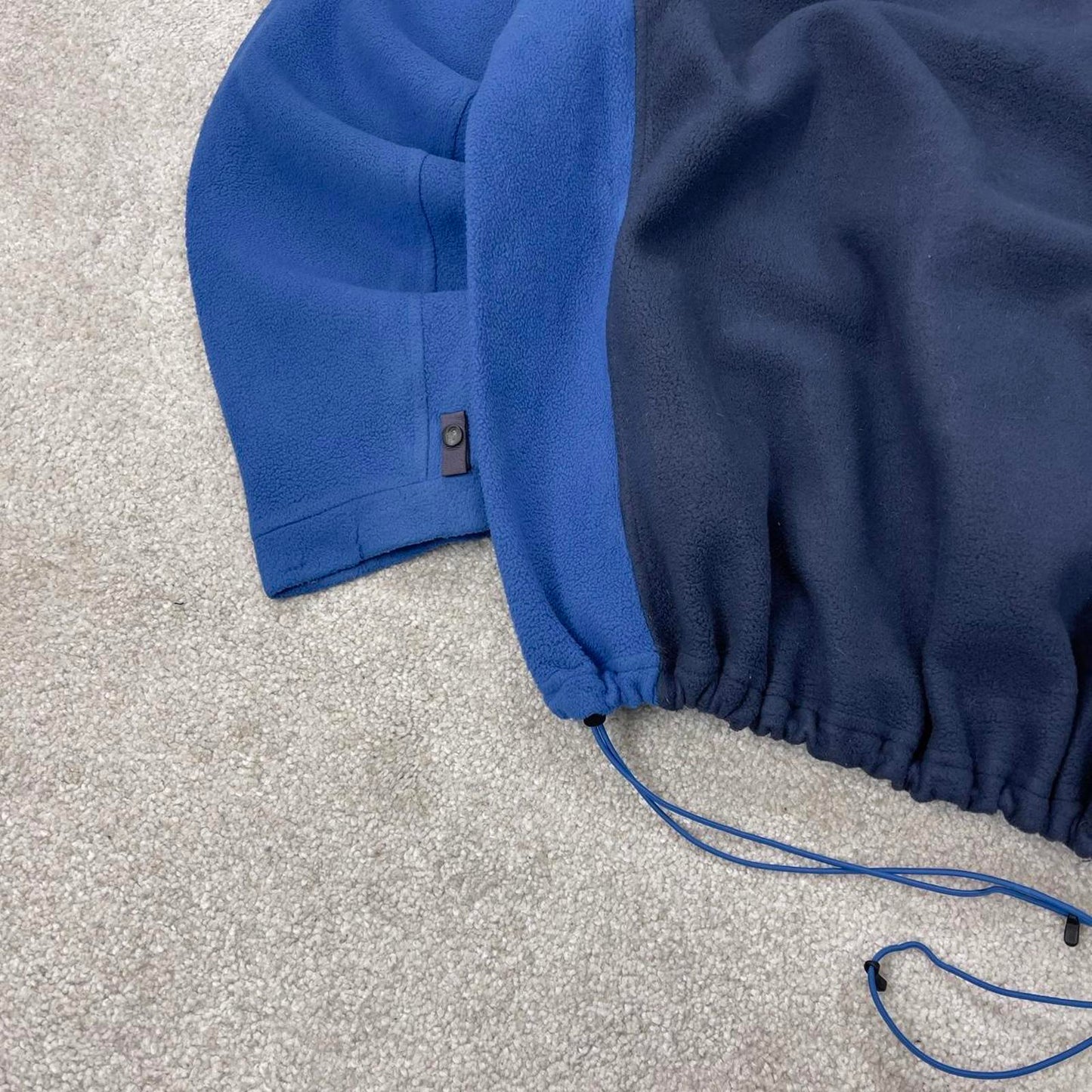 Y2K The North Face technical fleece XXL Blue men’s full zip TNF Autumn