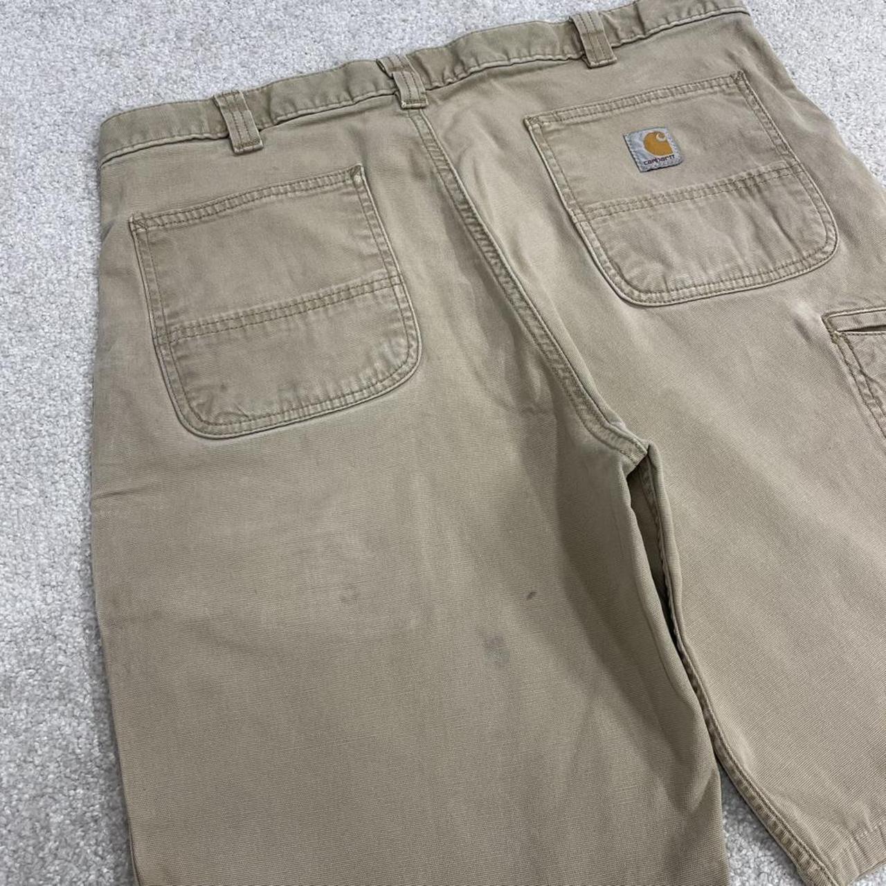 Carhartt carpenter shorts cargo khaki Relaxed fit skater style summer work shorts