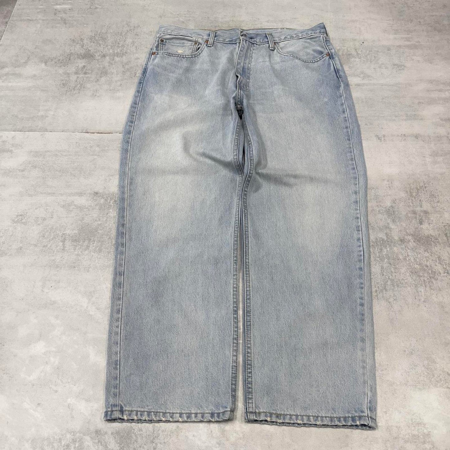 Baggy Levis 550 jeans W38 L30 blue loose 90s relaxed style skater jeans red tab logo