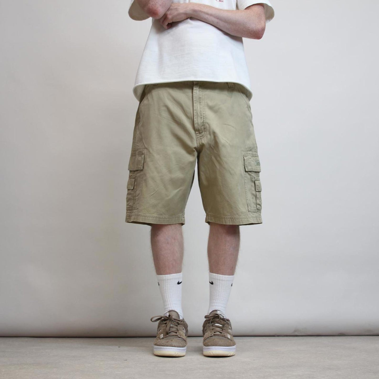 Mens Baggy Wrangler Cargo Shorts W36