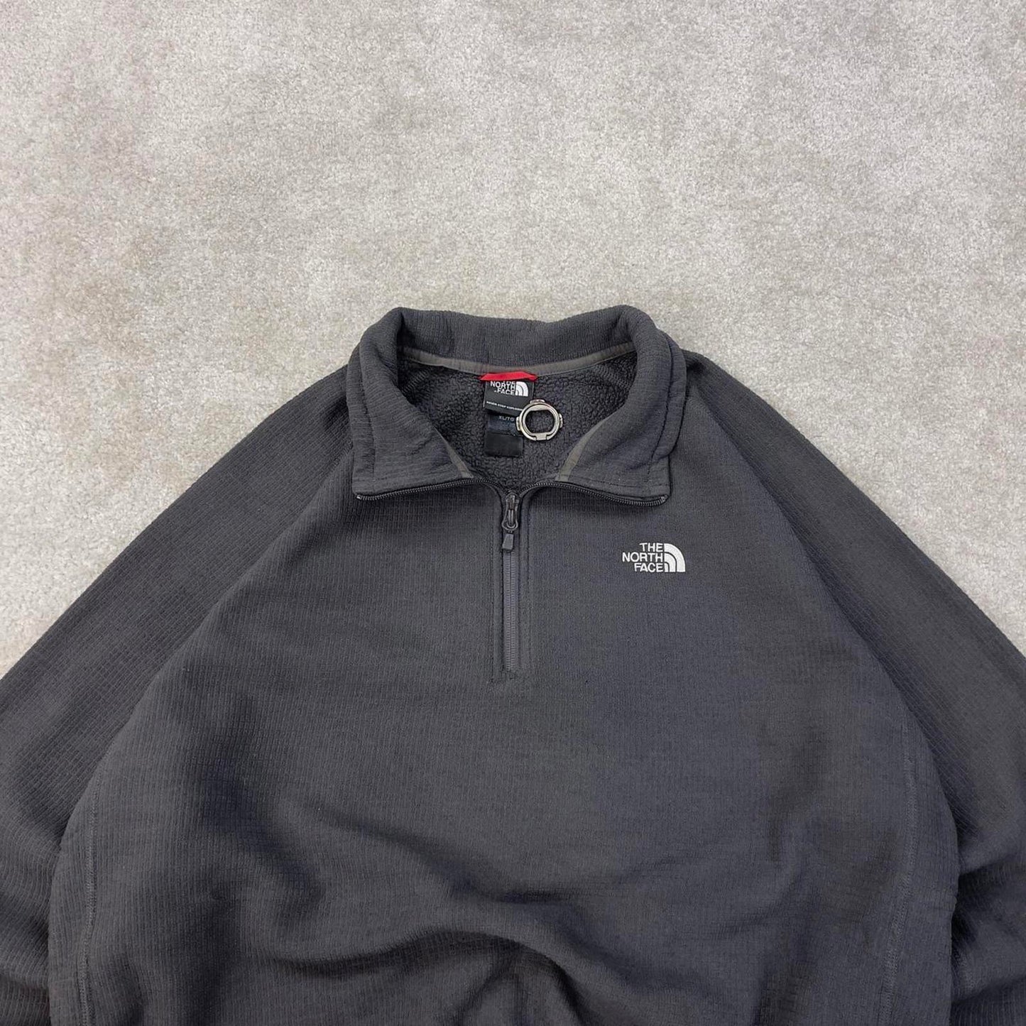 Y2K The North Face technical fleece XL grey men’s 1/4 zip