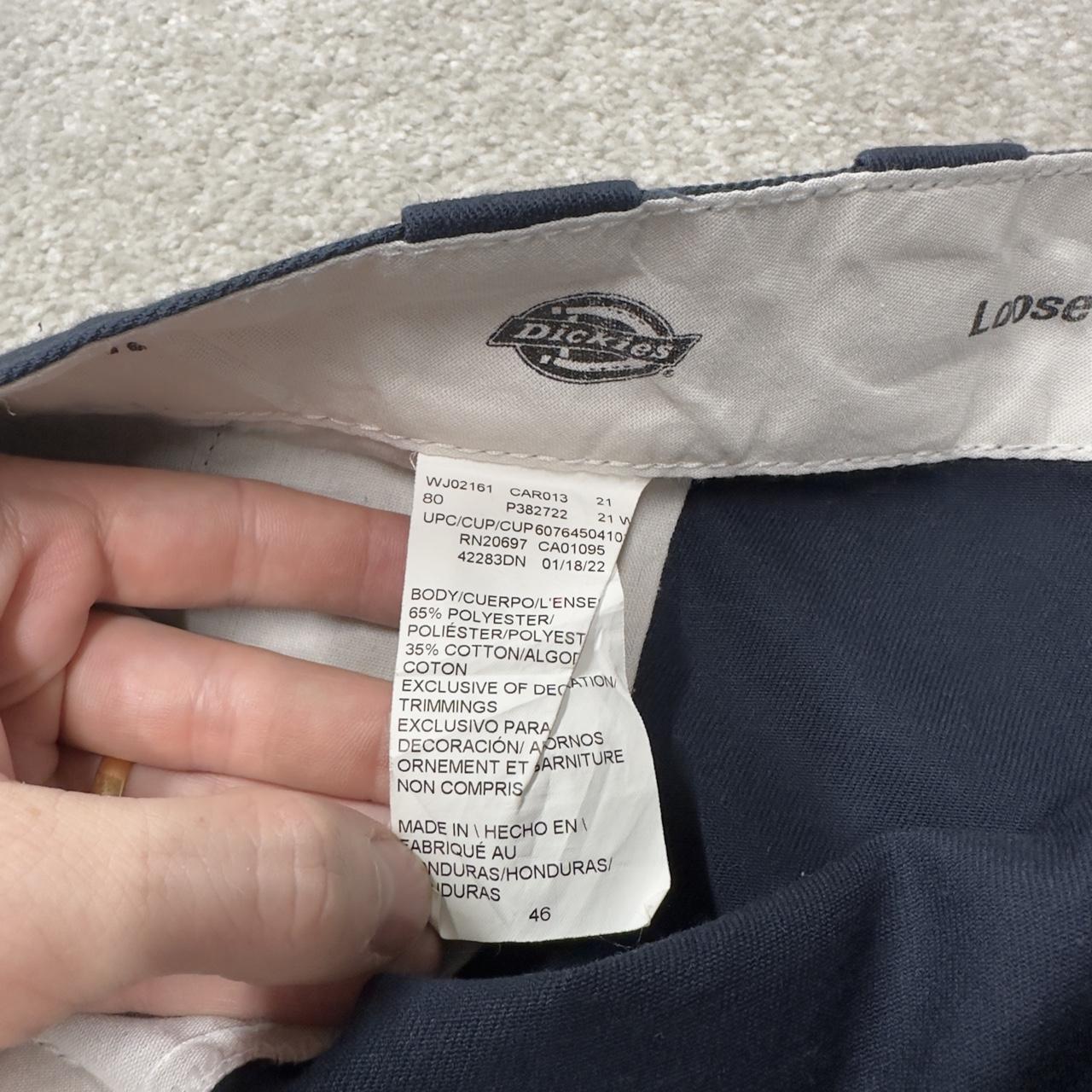 Dickies extra baggy chino shorts carpenter navy Chino skater / surf shorts loose fit festival