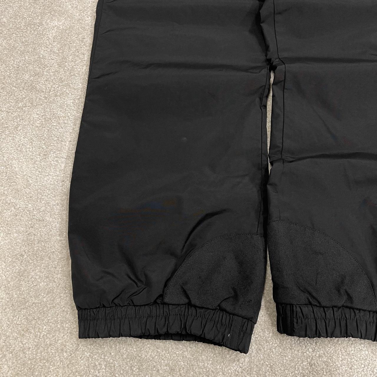 Columbia waterproof pants women's y2k black lined technical snow trousers