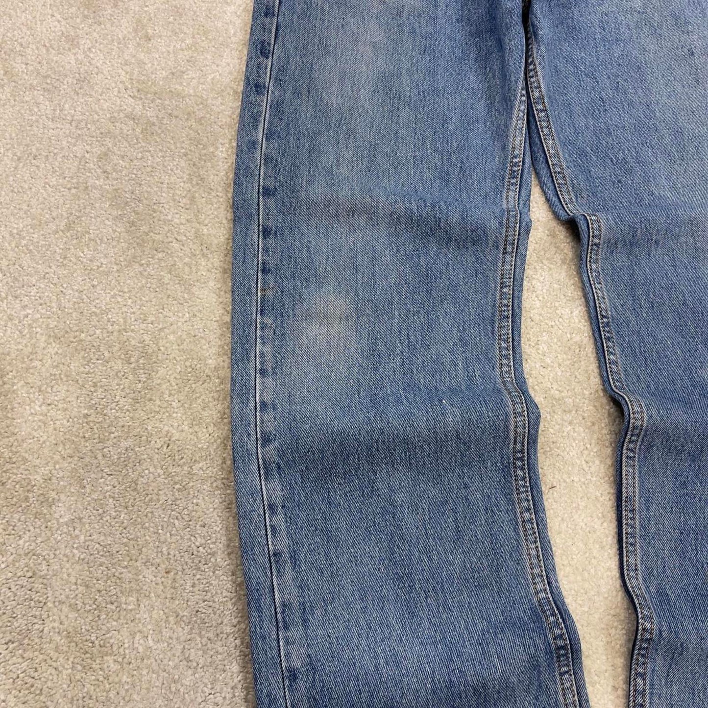 Blue Levis 505 jeans W34L30 y2k 90s style 5 pocket denim pants straight fit