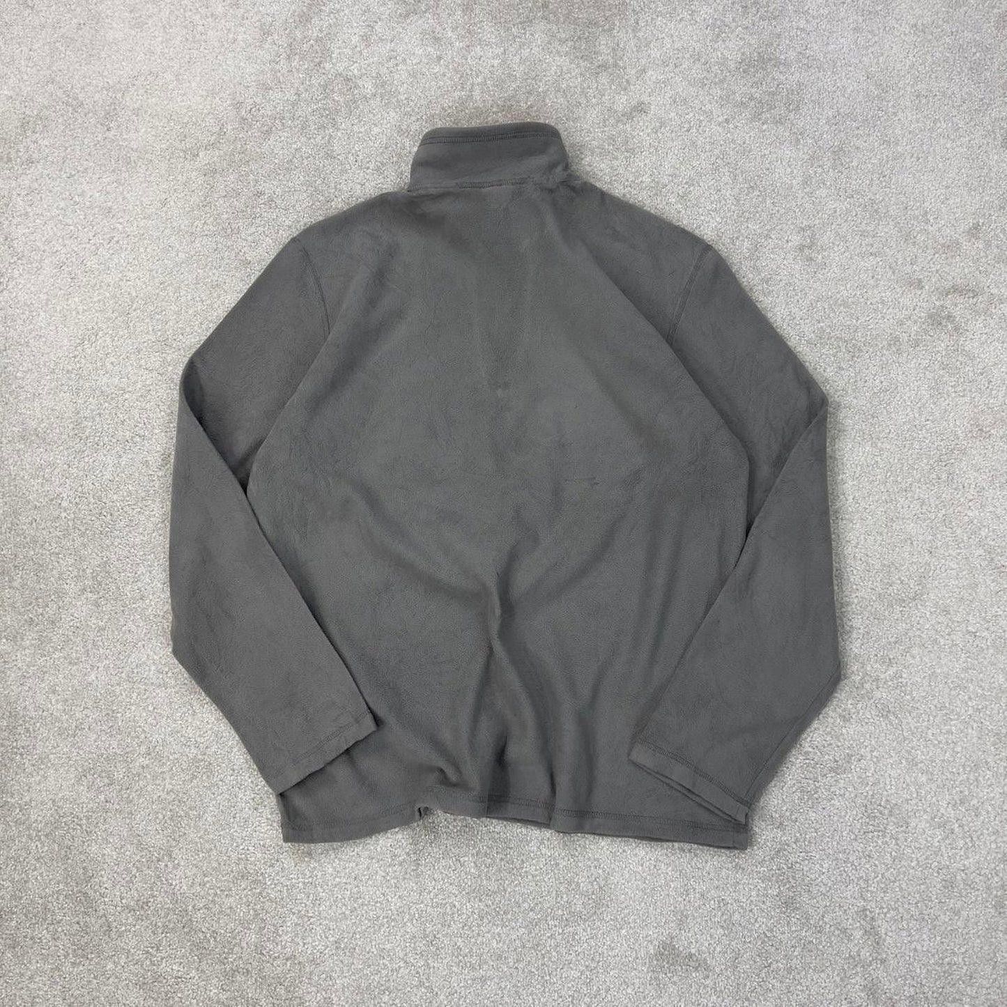 Y2K The North Face technical fleece L grey men’s 1/4 zip