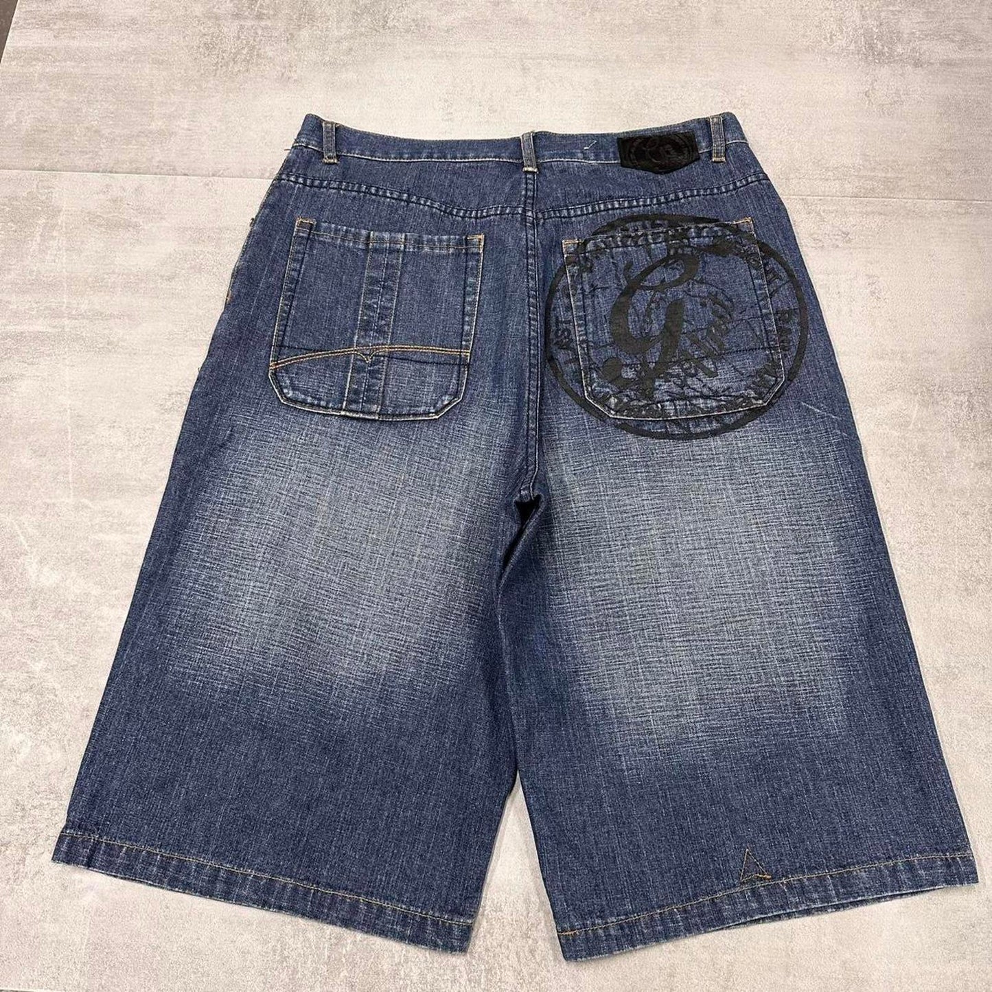 Baggy G Unit denim shorts W34