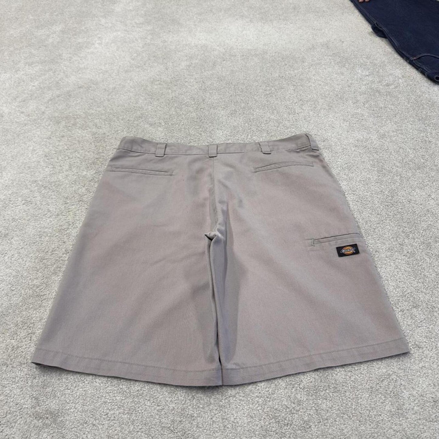Dickies carpenter chino shorts grey Chino style skater shorts loose leg festival