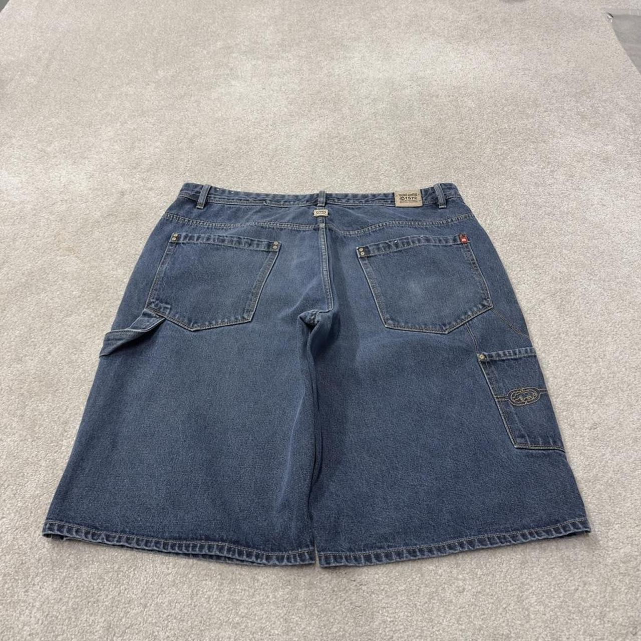 Vintage Ecko unltd baggy denim shorts blue Y2K carpenter cargo summer shorts