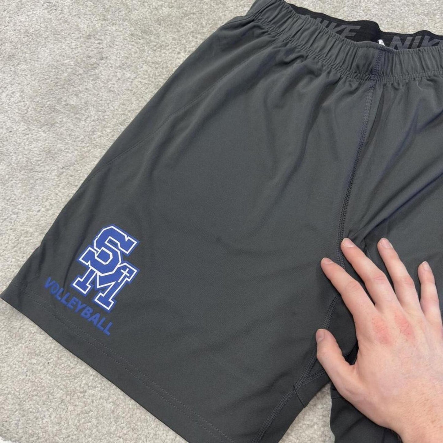 Nike sports shorts y2k loose grey Casual style comfy loose floaty summer gym shorts