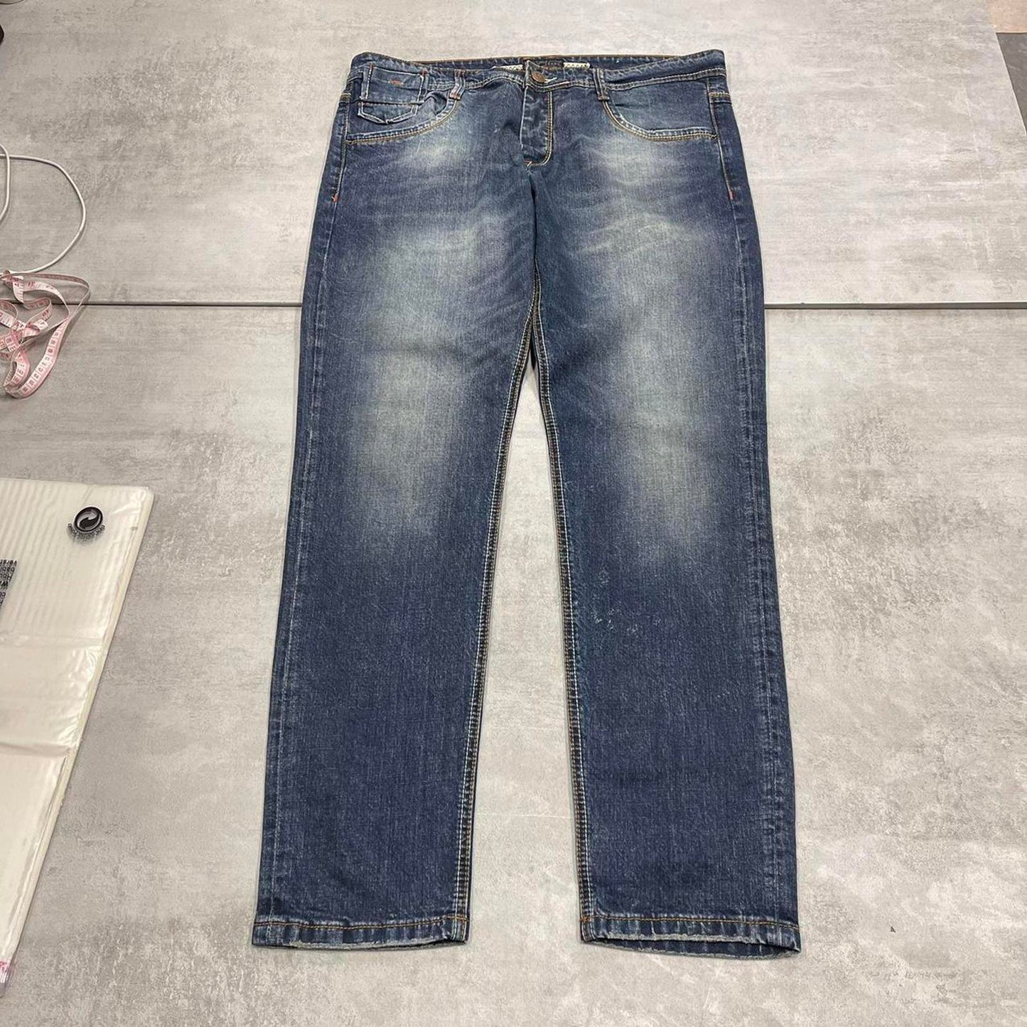 Two Jeans Y2k jeans W38L32 hip hop denim Y2K style jeans