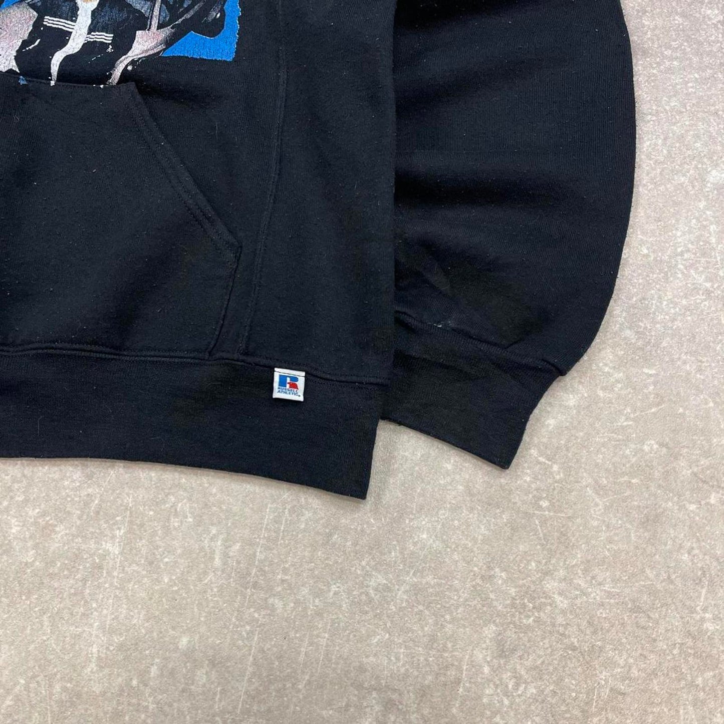 Black vintage Russell hoodie Medium Bryson Tiller