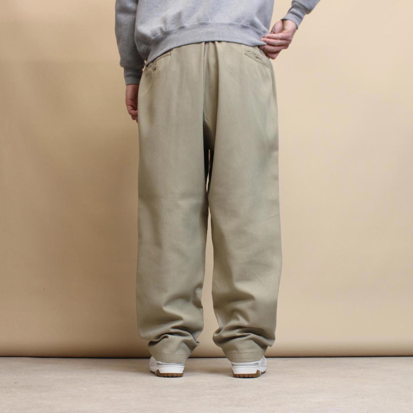 Khaki beige baggy Dickies 874 pants W42L30
