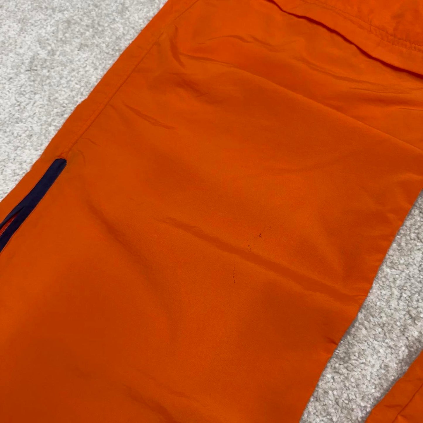 Baggy Starter trackies 2XL orange loose y2k detachable leg tracksuit bottoms convertible shorts