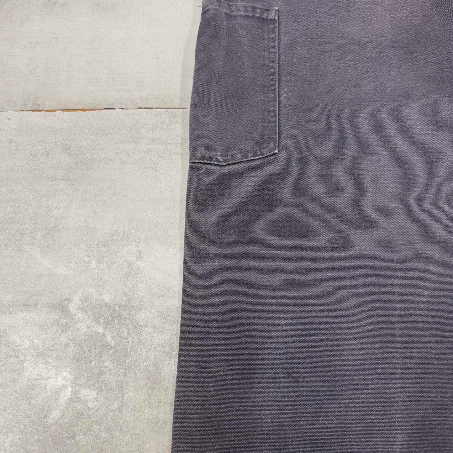 Baggy Carhartt carpenter jeans W38L32 navy grey wide leg canvas 90s skater style cargos