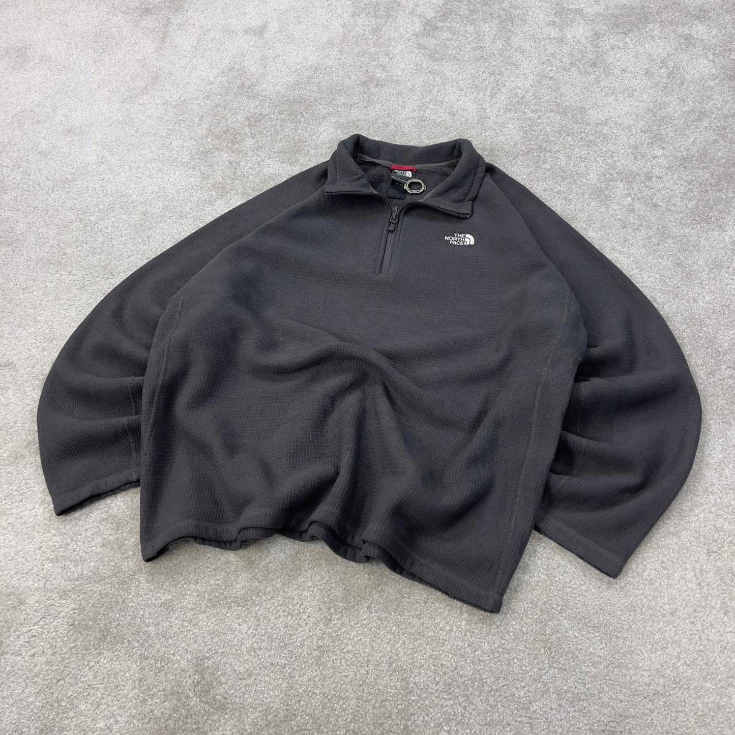 Y2K The North Face technical fleece XL grey men’s 1/4 zip