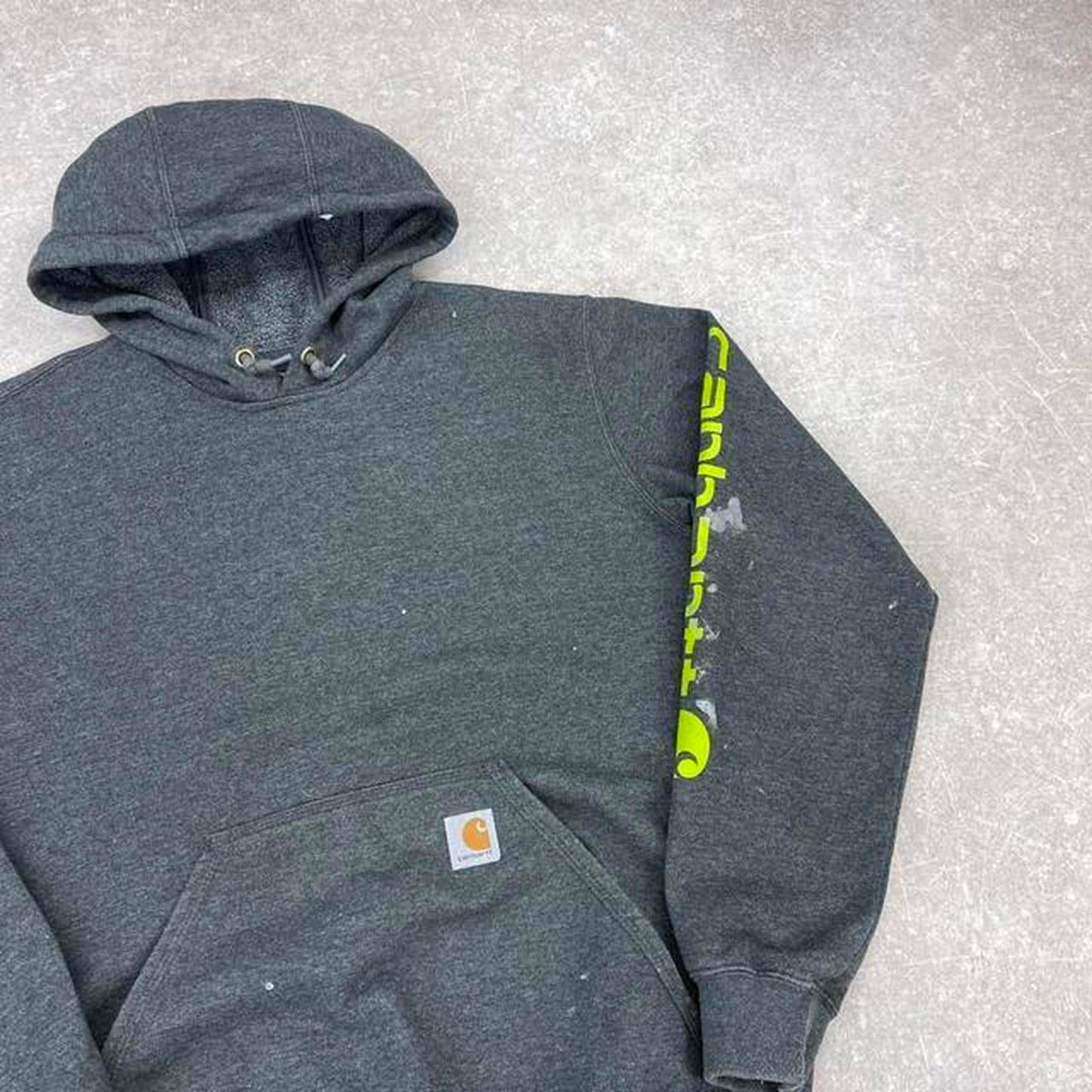 Grey Carhartt hoodie Small