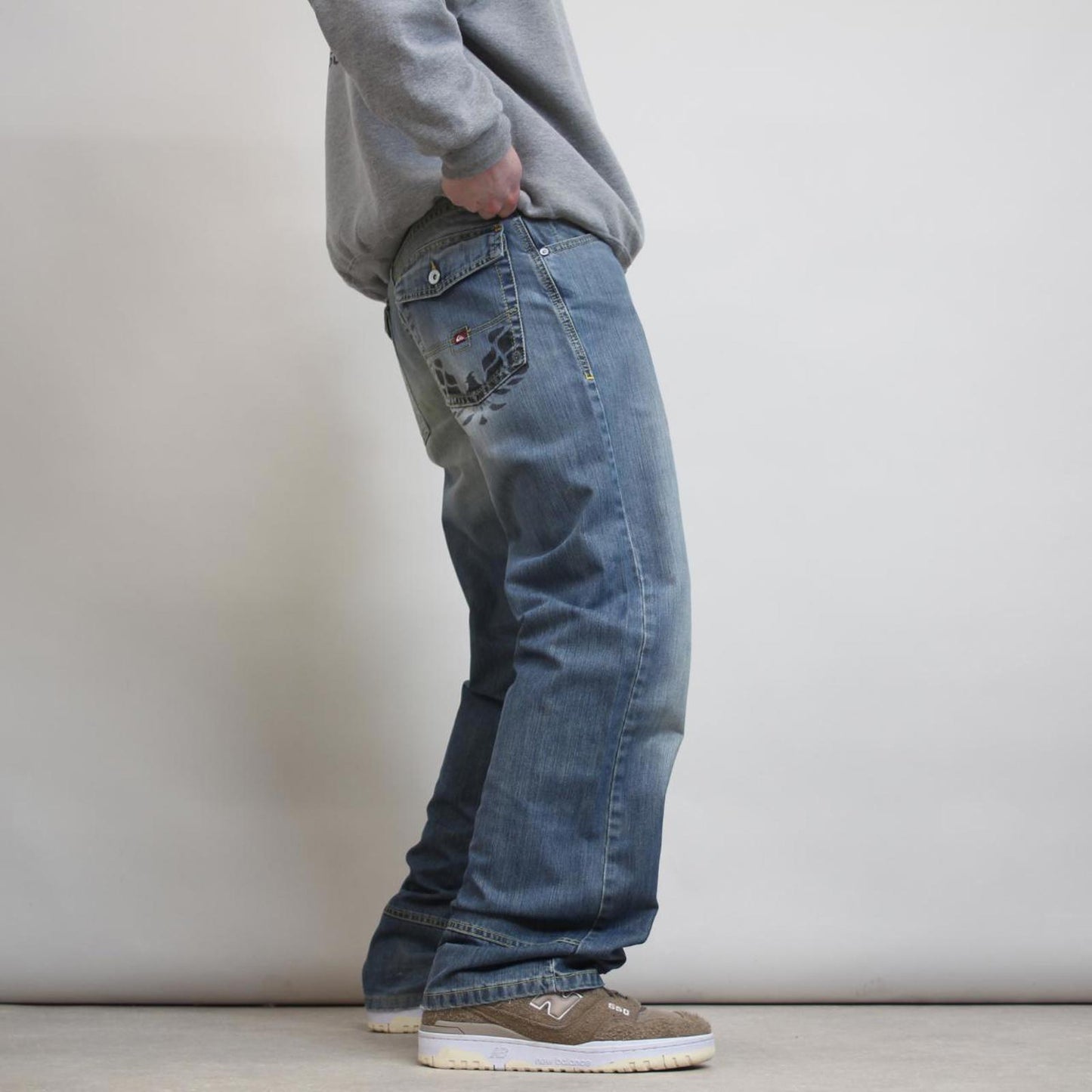Mens baggy Quiksilver jeans W31 L33